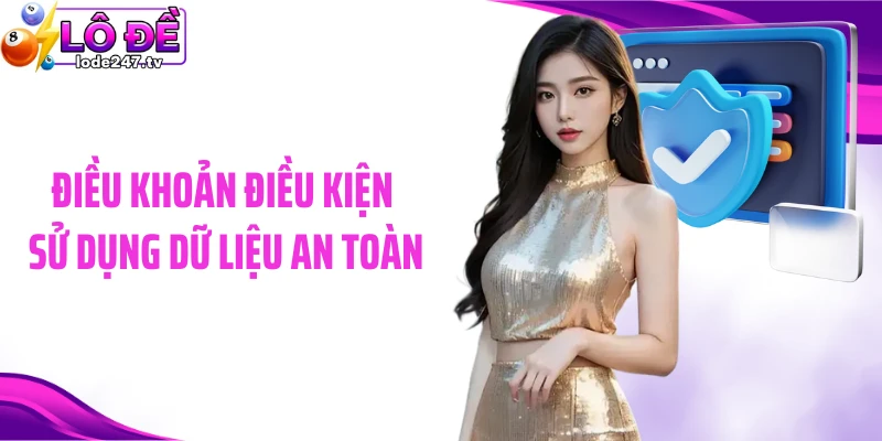 Điều khoản điều kiện sử dụng dữ liệu an toàn
